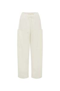 Trousers: Jessica Cargo Pants - Bone