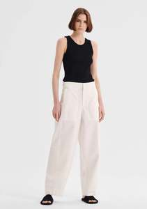 Trousers: Henry Cargo - White