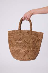 Accessories: Santorini Bucket Bag - Tea