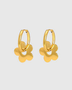 Accessories: Daisy Earring - Gold