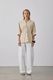 Sorin Top - Hay with Parchment Stripe