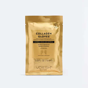 Self Care: Collagen Gloves - Imperial Gold