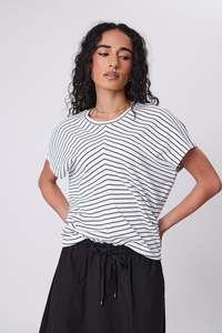 Black Friday Sale: Converge Tee - Charcoal Stripe