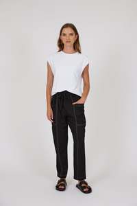 Trousers: Palma Pant - Black