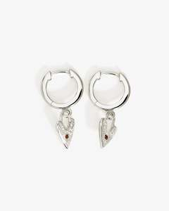 Accessories: Lover Earrings - Sterling Silver