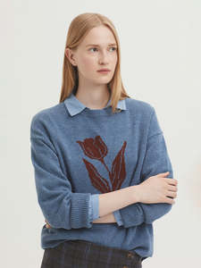 Knitwear: Tulip Knit Jumper