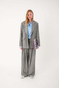 Jackets: Fay Blazer - Grey Melange