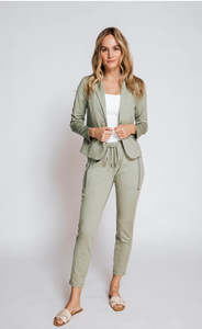 Jackets: Zhrill Betsy Blazer - Green