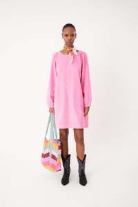 Dresses: Carla Short Dress - Pink