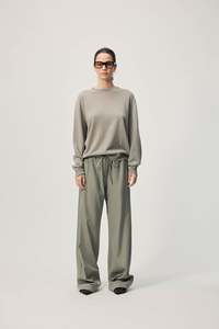 Trousers: Marino Pant - Taupe