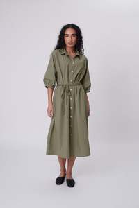 Sale Dresses: Cascade Shirt Dress - Laurel