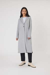 Sale Jackets Coats: Marlow Blaze Wool Coat - Grey Marle