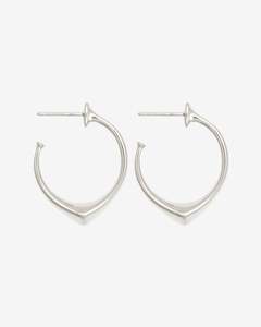 Temple Of The Sun: Saba Hoops - Silver