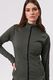Marlow Line Up L/S Zip Through - Kelp