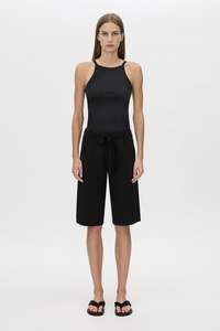 Camilla And Marc: Donatello Knit Short - Black