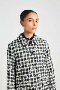 Jackets: Maya Jacket - Black and White