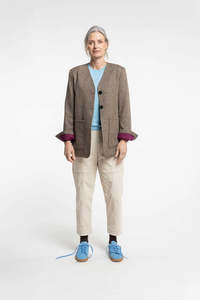 Jackets: Stella Jacket - Tweed & Mulberry