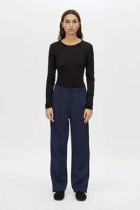 Trousers: Locus Scuba Pant - Midnight