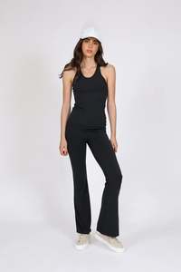 Trousers: Pulse Flare - Black