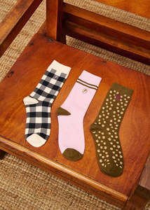 Accessories: Cornish Socks - 3 Pair