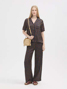 Nice Things: Garden Check Pants