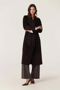 New Arrivals: Evans Wool Coat - Espresso