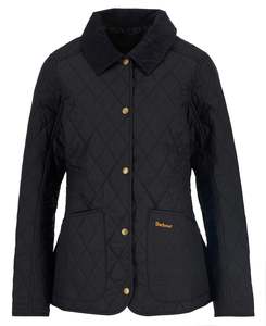 Jackets: Barbour Annandale Quilted Jacket - Black