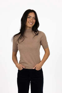 Tops: Vera Top - Hazlenut