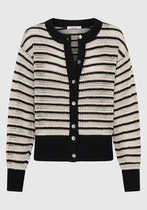 Morrison: Morrison Clover Knit Cardigan - Stripe