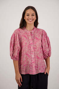 Briarwood: Harlow Top - Pink Floral