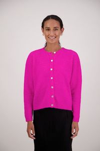 Briarwood: Frenchie Pink Knit Cardigan