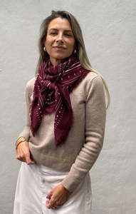 Accessories: Dark Hampton - The Hadfield Wool Silk Scarf