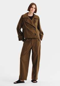 Trousers: Parker Cargo Pant - Hunter