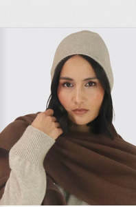 Accessories: Natalie Merino Beanie - Buff