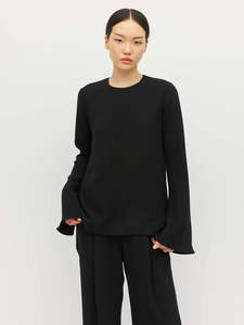 Tops: Eastwick Top (Luxe Suiting)