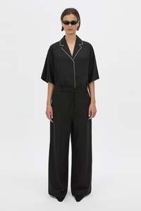 Trousers: Camilla and Marc Atticus Pant - Black