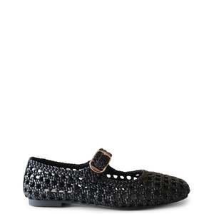 Footwear: Kathryn Wilson Mia Ballet - Black