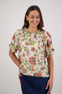Tops: Briarwood Teddy Top - Jacobean