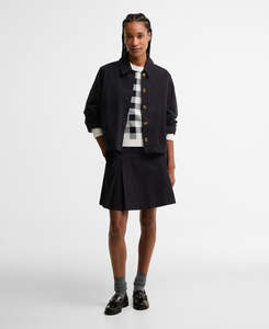Tops: Barbour Avebury Gingham Crew Neck Jumper